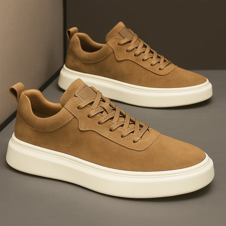 Sneakers BleuMarine en Daim - Tres Confortable