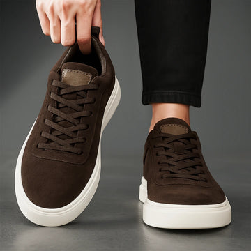 Sneakers BleuMarine en Daim - Tres Confortable