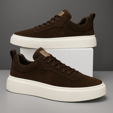 Sneakers BleuMarine en Daim - Tres Confortable