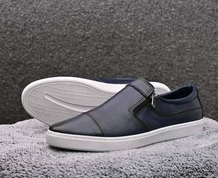 Basket 100% Cuir marocain pour Homme et Adultes, Mode d'Automne