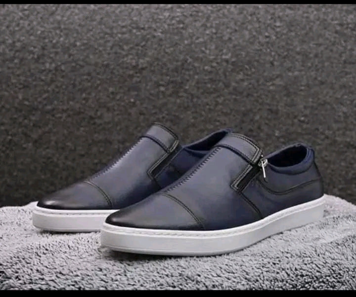 Basket 100% Cuir marocain pour Homme et Adultes, Mode d'Automne