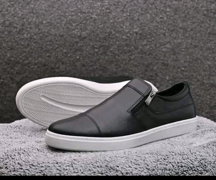 Basket 100% Cuir marocain pour Homme et Adultes, Mode d'Automne