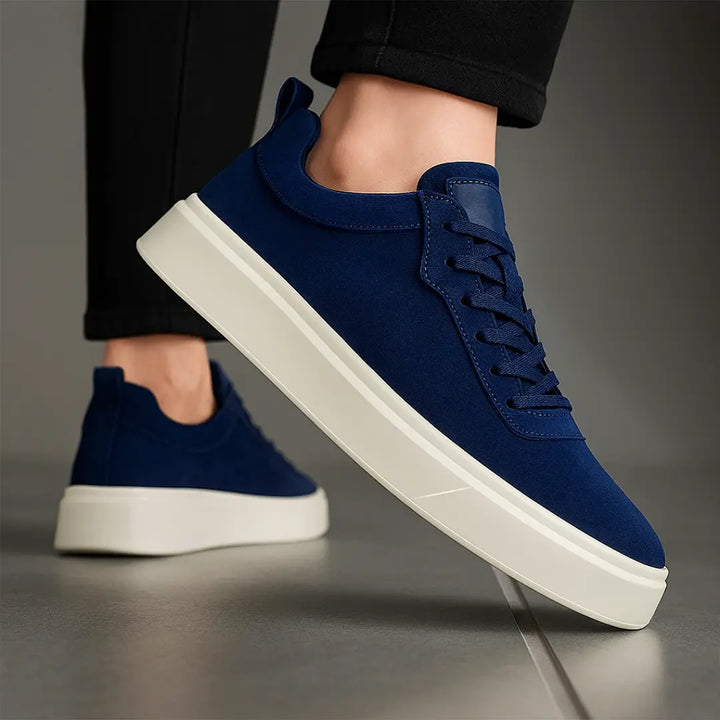 Sneakers Noir en Cuir - Tres Confortable