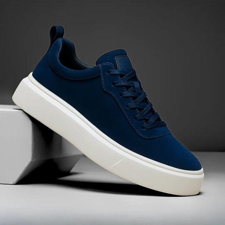 Sneakers Noir en Cuir - Tres Confortable