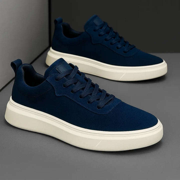 Sneakers Noir en Cuir - Tres Confortable