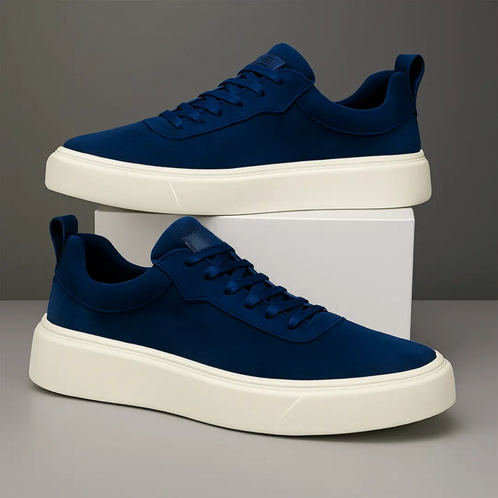 Sneakers Noir en Cuir - Tres Confortable