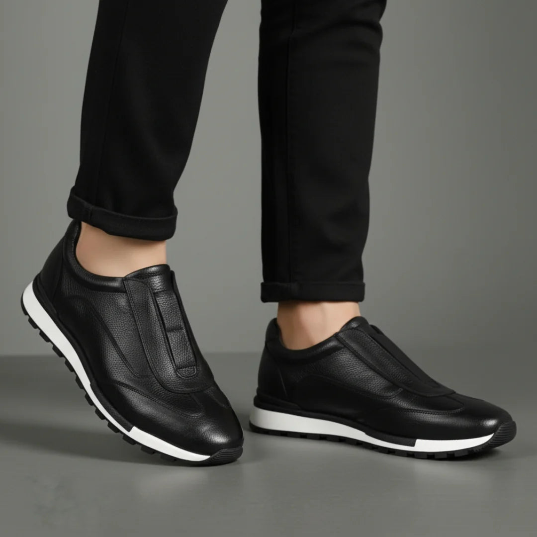 Sneakers Cuir  - Tres Confortable