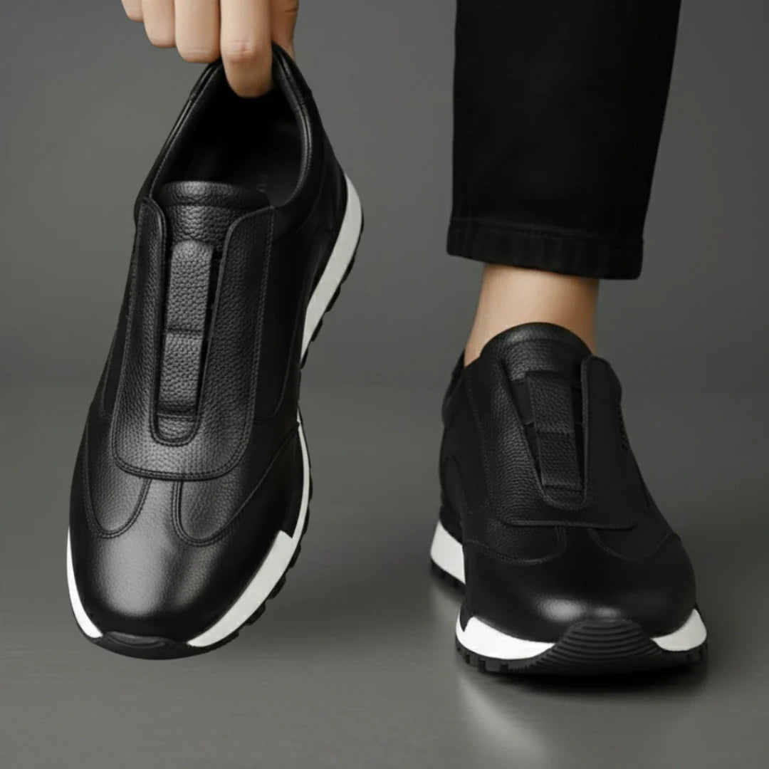 Sneakers Cuir  - Tres Confortable