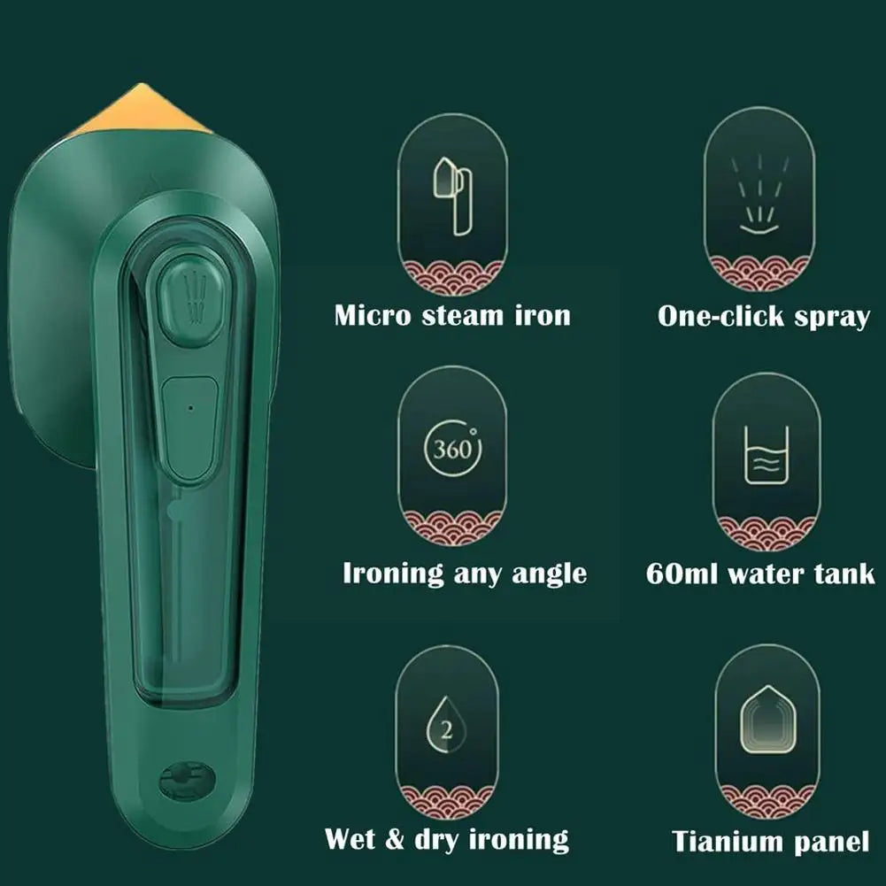 الباك اللي غادي يعاونك باش تحافض على حويجاتك ,👕 مع مكوااة الملابس المحمولة وجهاز إزالة الوبر و الخملة , هما اللي غايهنيوك من سير واجي كل ساعة للمصبنة