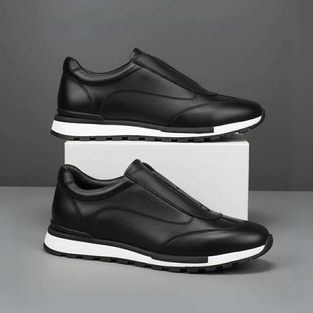 Sneakers Cuir  - Tres Confortable