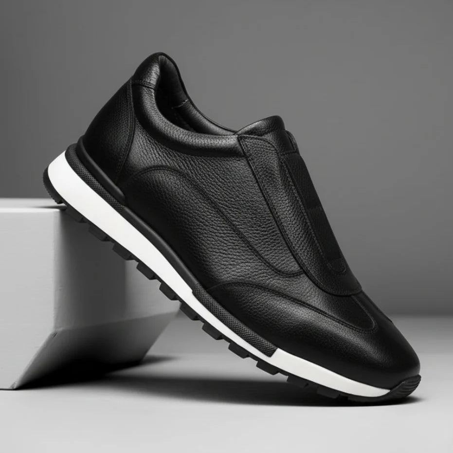 Sneakers Cuir  - Tres Confortable