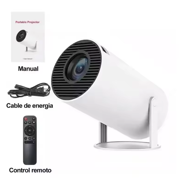 2025 4K HD Portable Projector 260 ANSI Lumens 5G WiFi Bluetooth Support 1080P Home Cinema Theater Movie Mini Projectors FY300