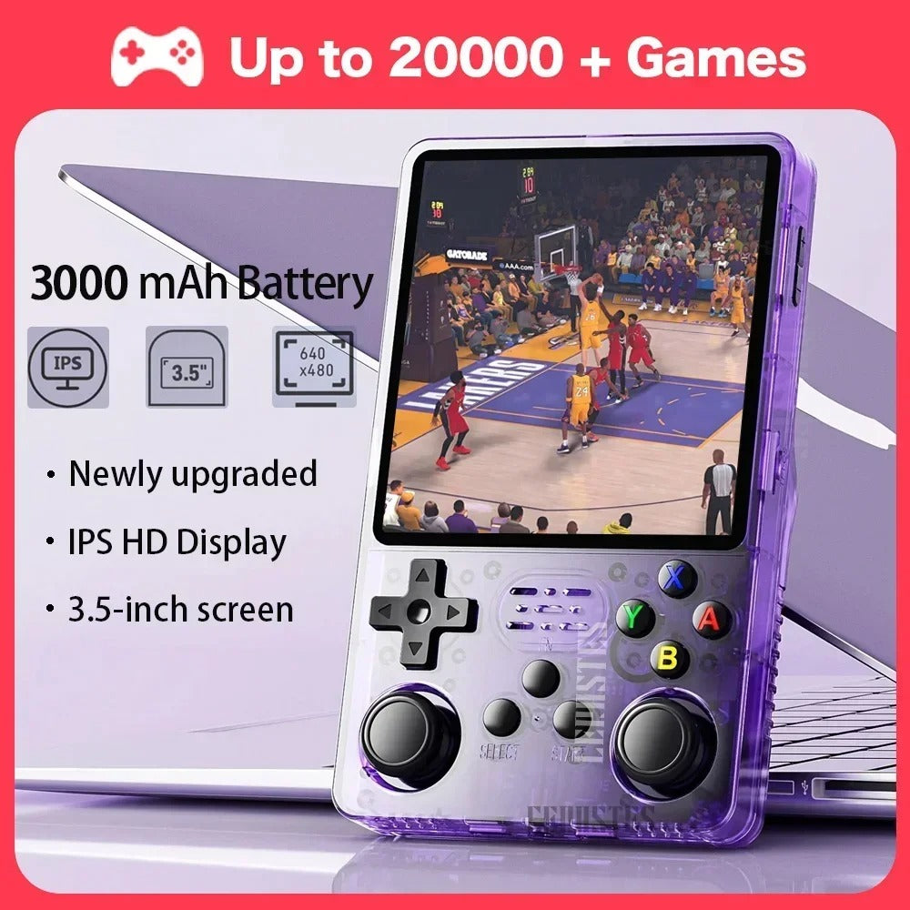 أداء مطوّر وتصميم ذكي – تجربة ألعاب ريترو لا تُقاوم مع R36S